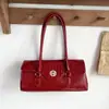 Nova bolsa feminina 2026 moda nicho design casual personalizada simples bolsa de ombro de grande capacidade