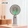 Ventilador Pequeño Portátil Color Caramelo Dibujos Animados Base de Soporte Extraíble Ventilador de Carga para Escritorio Premios de Festival