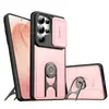 Adecuado para comercio exterior, funda de teléfono con ventana deslizante para lente Samsung S26 Ultra, soporte giratorio A18, cubierta protectora anticaídas A27