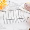 Tostador de acero inoxidable accesorios para freidora de aire rejilla para barbacoa accesorios para freidora eléctrica rejilla cuadrada rejilla para vaporizar rejilla para tostadas