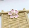 Flor de Perla Flor de Margarita Flor de Camelia Bolsa con Agujeros Bolsa de Playa Joyería de Aleación DIY Accesorios Abanico Redondo Materiales Hechos a Mano