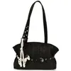 Bolso casual de cuero suave de gran capacidad para mujer, nuevo bolso tote para el hombro, bolso de hombro versátil, moda 2026 de lunares