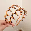 Diadema Antideslizante con Dientes, Diadema de Ola Grande para Mujeres, Nuevo Estilo 2024, Herramienta para Recoger el Cabello, Pinza para el Cabello para Lavarse la Cara, Accesorio para el Cabello
