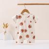 Mono de verano para bebé, de algodón fino, de manga corta, para niños y niñas, recién nacidos, para salir, ropa de verano, ropa de escalada