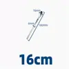 Cuchara dosificadora de acero inoxidable de doble cabeza, cuchara dosificadora micro de 22 cm, cuchara dosificadora de cabeza única, cuchara para subenvasado, cuchara para muestreo de laboratorio, juego de tres piezas