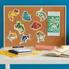 8 Pegatinas de Montaje de Pesca, Dibujos Animados Lindos Creativas para Manualidades DIY, Teléfono Móvil Cuaderno, Decoración de Taza de Agua Pegatinas Impermeables