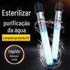 Lâmpada germicida Chuanglang tipo H tanque de peixes integrado de tubo duplo koi pond UV ultravioleta mergulho lâmpada germicida