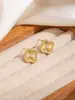 Brincos de trevo de quatro folhas cravejados de diamantes para mulheres, brincos de zircônia vintage, brincos de zircônia com padrão radiante texturizado francês versáteis de luxo leve para o dia a dia