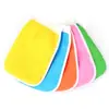 Toalla de Baño Casual Anti-Fricción, Toalla de Baño Grande, Toalla de Baño Exfoliante de Doble Cara, Toalla para Frotar la Espalda, Guantes de Baño Coloridos