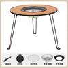 Mesa de barbacoa para exteriores, patio, barbacoa, estufa, estufa de té, estufa de carbón, parrilla de carbón plegable para el hogar