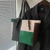 Bolsa Tote de Grande Capacidade para Deslocamento Transfronteiriço Bolsa de Ombro Feminina 2026 Novo Estilo Tendência Manuseada Textura Estética Bolsa Grande bolsas