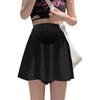Falda Corta de Ballet Sexy de Gama Alta para Maternidad Falda Plisada que Cubre la Cadera Falda Pantalón de Verano Línea A Falda Corta para Maternidad