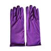 Guantes Cortos de Satén de Verano para Mujer, Anti-Rayaduras para Vestido de Novia, Vestido de Cena, Guantes Cheongsam, Sencillos, Elegantes y Hermosos para Actuación