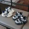 Zapatos Deportivos Casuales para Niños Moda Zapatos de Papá para Niñas Otoño 2026 Nuevas Llegadas Zapatos Casuales con Velcro para Niños Plus Terciopelo