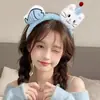 Diadema de felpa de alta gama estilo coreano, diadema de dibujos animados para lavarse la cara y maquillarse, nuevo modelo 2026 accesorio para el cabello esponjoso
