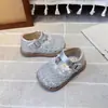 Sandálias Infantis para Meninas, Estilo Verão, Modernas, Sola Macia, Calçados de Praia, Sapatos de Bebê de 1-3 Anos, Trançadas, Elegantes, Sapatos de Princesa