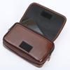 En stock bolso de teléfono móvil para hombre de cuero con estampado de elefante con funda de cuero, riñonera deportiva multifuncional, cinturón, bolsa de almacenamiento para teléfono móvil