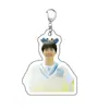 Merchandise do Zhou Shen Chaveiro de Acrílico Foto Personalizada Cartão Transparente Pingente Decoração Presente para Fã Merchandise do Zhou Shen