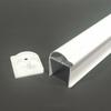 Riel de Cortina Personalizado, Riel de Cortina de Gasa Suave, Viga Inferior, Inserto de Aleación de Aluminio, Riel Inferior, Riel de Cortina Terminado, Fabricante de Foshan