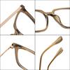 Gafas de sol con montura metálica de moda para mujer y hombre, venta al por mayor, gafas para miopía HD con protección contra la luz azul.
