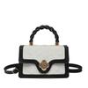 Moda transfronteriza nuevo bolso cuadrado pequeño portátil para mujer al por mayor 2025 verano popular explosión en vivo un solo hombro bolso bandolera
