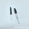 Cepillo rizador de pestañas y cejas de dos cabezales de buena calidad de Shenzhen, mini cepillo de maquillaje de cejas de un solo bisel, disponible en stock
