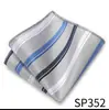 Pañuelo de bolsillo de jacquard para trajes, pañuelo de pecho para traje formal de hombre, pañuelo de bolsillo a rayas, accesorios para traje, multicolor en stock al por mayor