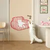 Tapete arranhador de gato fofo e durável para uso doméstico, adesivo de parede que não solta pelos, arranhador de gato vertical, tapete protetor adesivo para decoração de sofá e parede