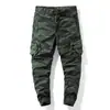 Mono retro de camuflaje para hombre, nuevo, moderno, Ruan Shuai, multibolsillos, con cordón, estilo high street, exclusivo transfronterizo para Amazon 9393