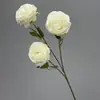 Flores artificiales de rosa multicapa transfronterizas, utilizadas para decoraciones de salones de bodas, arreglos florales para lugares de boda y venta al por mayor de flores de seda