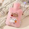 Novo Modelo em Estoque: Bolsa de Água Quente Espessa à Prova de Explosão para Meninas, Aquecer Mãos, Compressa Quente, Aquecer Barriga, Aquecer Pés, Aquecedor de Mão Grande de Pelo Sintético de Coelho