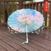 Guarda-chuva de Papel de Óleo Pétala Borla Clássico Meninas Dança Desempenho Adereços Dinastia Han Guarda-chuva de Fotografia Decoração Cheongsam Guarda-chuva Infantil