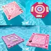 Mesa Flutuante Eva Dobrável e Impressível Mesa de Mahjong Aquático Eva Mesa de Cartas Aquáticas e Mahjong