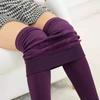 Leggings de Terciopelo de Perla Nuevos de Otoño e Invierno Transfronterizos para Usar por Fuera, Engrosados con Terciopelo, Anti-Pilling, Elásticos, con Estribo, Pantalones Calientes Todo en Uno