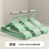 Colgador de plástico grueso con recubrimiento nuevo estilo extra grueso para adultos plástico con recubrimiento antideslizante sin marcas colgador de ropa colgador de ropa para niños