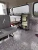 Conjunto de Assento Modificado para Transporte de Carga, Dois Lugares, Três Lugares, Dobrável, Deitar Lateralmente, Montado na Lateral do Carro, Deitar Completamente Plano, Assentos Giratórios Laterais, Outros