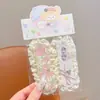 Parche de flequillo de dibujos animados para mujer, parche mágico para el cabello para la frente y la nuca, parche mágico tejido, parche de cabello dulce y a la moda
