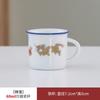 Caneca Cerâmica Transfronteiriça, Pequena Caneca Estilo Monge Esmaltada, Mini Xícara de Chá Retro Nostálgica com Alça, Logo Personalizável