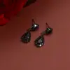 Pendientes Serie Super Destello Gradiente, Exquisitos Pendientes Geométricos Incrustados de Diamantes, Pendientes de Gota de Agua de Alta Gama Full Diamante para Mujeres