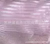 Tecido para Saia de Vestido de Casamento em Organza com Listras Horizontais Padrão Zebra 0,6cm Roupas Femininas e Infantis Primavera e Verão