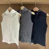 Suministro Directo de Fábrica de Chaleco con Capucha y Cremallera Miyake, Ligero, Transpirable, Adelgazante, Sin Mangas, Top Casual y Versátil para Mujer