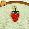 Série de frutas Acessórios de joias DIY Pingente de cordão com cabeça de limão de melancia para pendurar individualmente Pimenta Morango Mangostão Pera Pequeno pingente