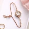 Reloj Pulsera de Diamantes Completos para Mujer Goldie Nicho Entrada Lujo Cordón Joyería Reloj Reloj de Cuarzo para Mujer