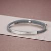 Pulsera de Pareja Mobius Plata Esterlina Diseño Nicho Conmemorativo Sensación Cuerda de Mano Amor Ins Regalo Día de la Gente Joyería