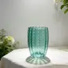 Venta al por mayor de fabricantes Tazas de Vidrio de Puntos Multicolor Personalizadas Estilo Retro Europeo y Americano Tazas de Cóctel Tazas de Vidrio para Jugo en Casa