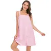 Amazon Aliexpress Verão 2026 Novo Estilo Roupas de Casa Roupão Absorvente Simples Toalha de Banho Confortável Pijama Feminino Atacado