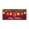 Navidad Año Nuevo Pareados Tela de Fondo Ancho de Puerta Cubierta de Puerta Bandera de Jardín Decoración Exclusiva de Comercio Exterior de Amazon Arreglo