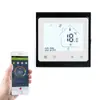 Termostato inteligente para calefacción por suelo radiante transfronteriza, termostato de pared para caldera Tuya WiFi programable con pantalla táctil, panel de control para sauna