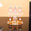 Estante de Almacenamiento Redondo de Acrílico Transfronterizo, Soporte de Exhibición de Cajas Misteriosas, Soporte de Exhibición de Escritorio de Acrílico, Soporte de Exhibición de Escalera de Acrílico