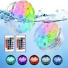 Luz Ambiental RGB Luz Subacuática Luz de Piscina Luminosa de Colores Luz Decorativa Popular Luz de Buceo Luz Ambiental para Escena Festiva